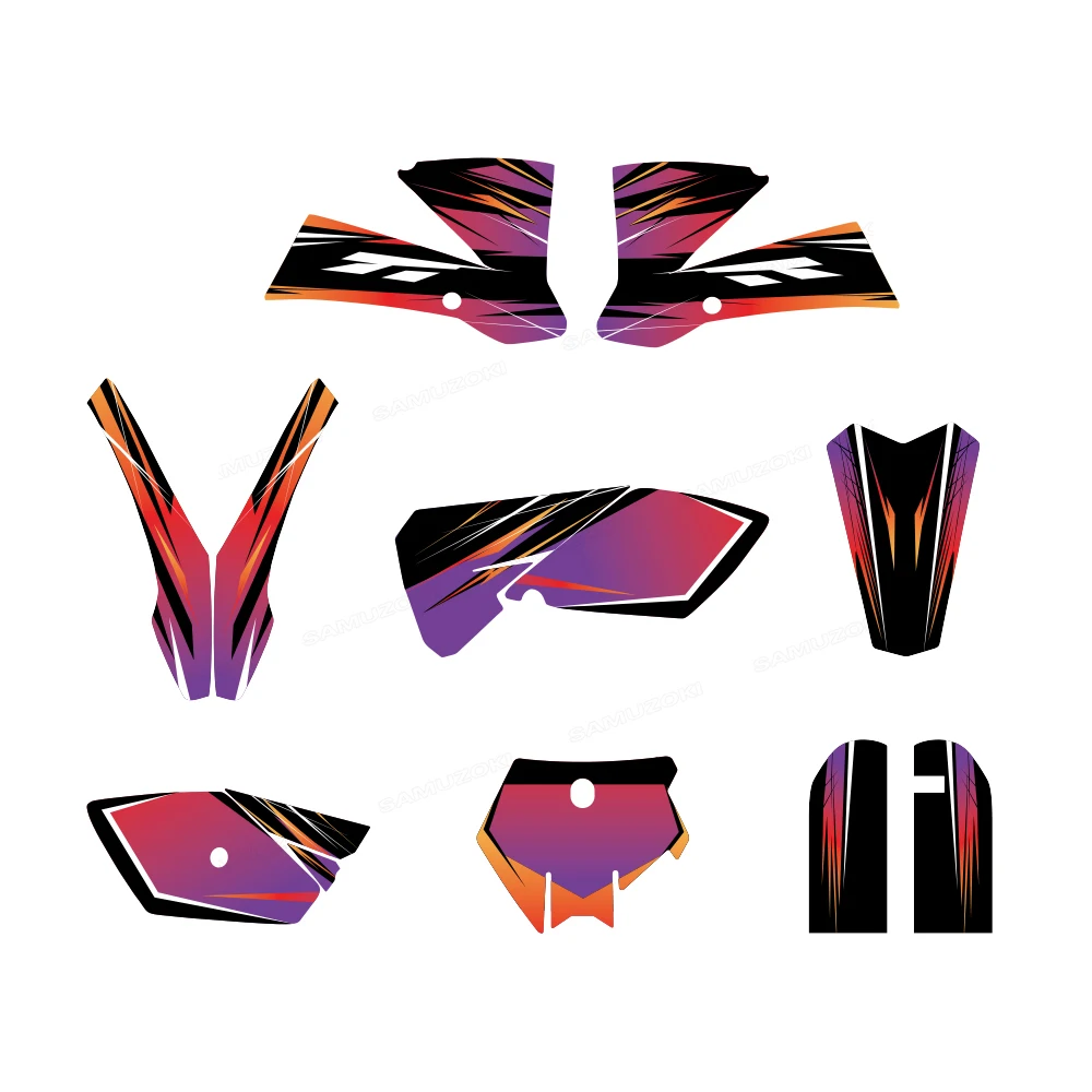 Suitable for SX85 SX 85 2003 2004 2005 Full set of pattern background stickers for motorcycle dashboard