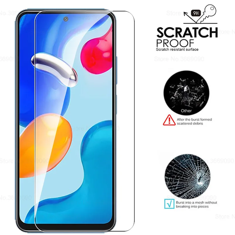 4in1 untuk Xiaomi Redmi Note 11 S 11 S 11pro Note 11 4G Kaca Tempered Pelindung Kamera Kaca Redmy Note 11 Pro 5G Pelindung Layar