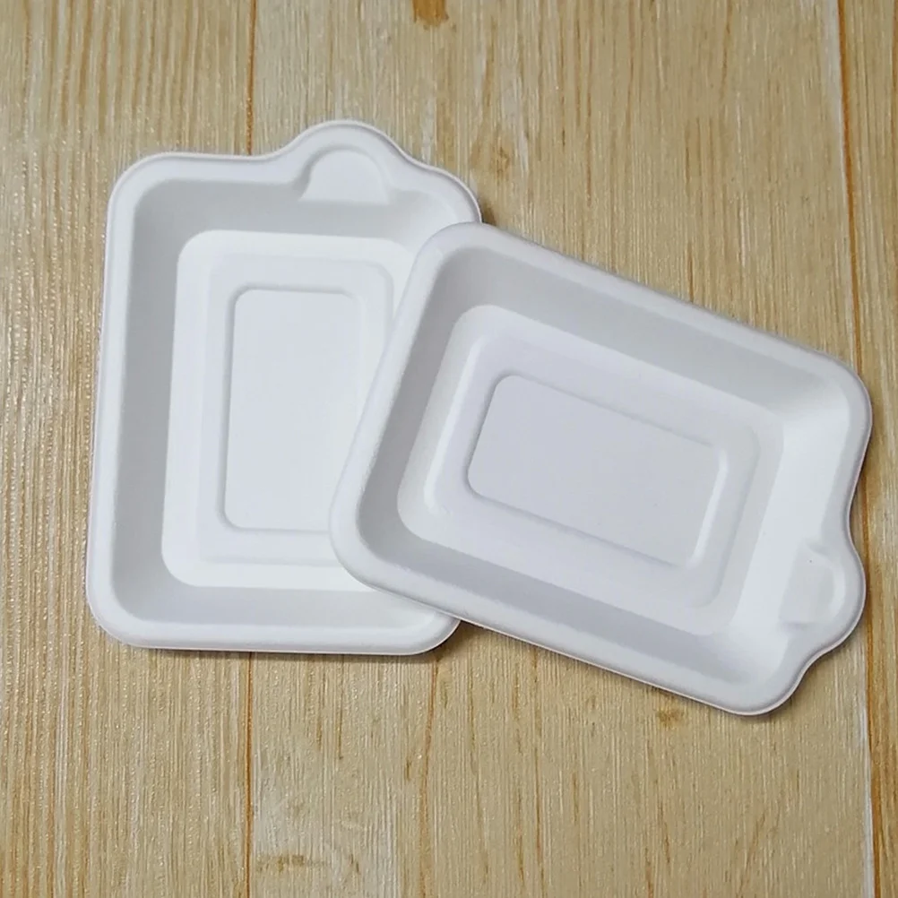 

50pcs Disposable Paper Plates Bbq Plates For Camping Picnic Party Small Plate Tableware Lightweight No Cleaning Needed Large