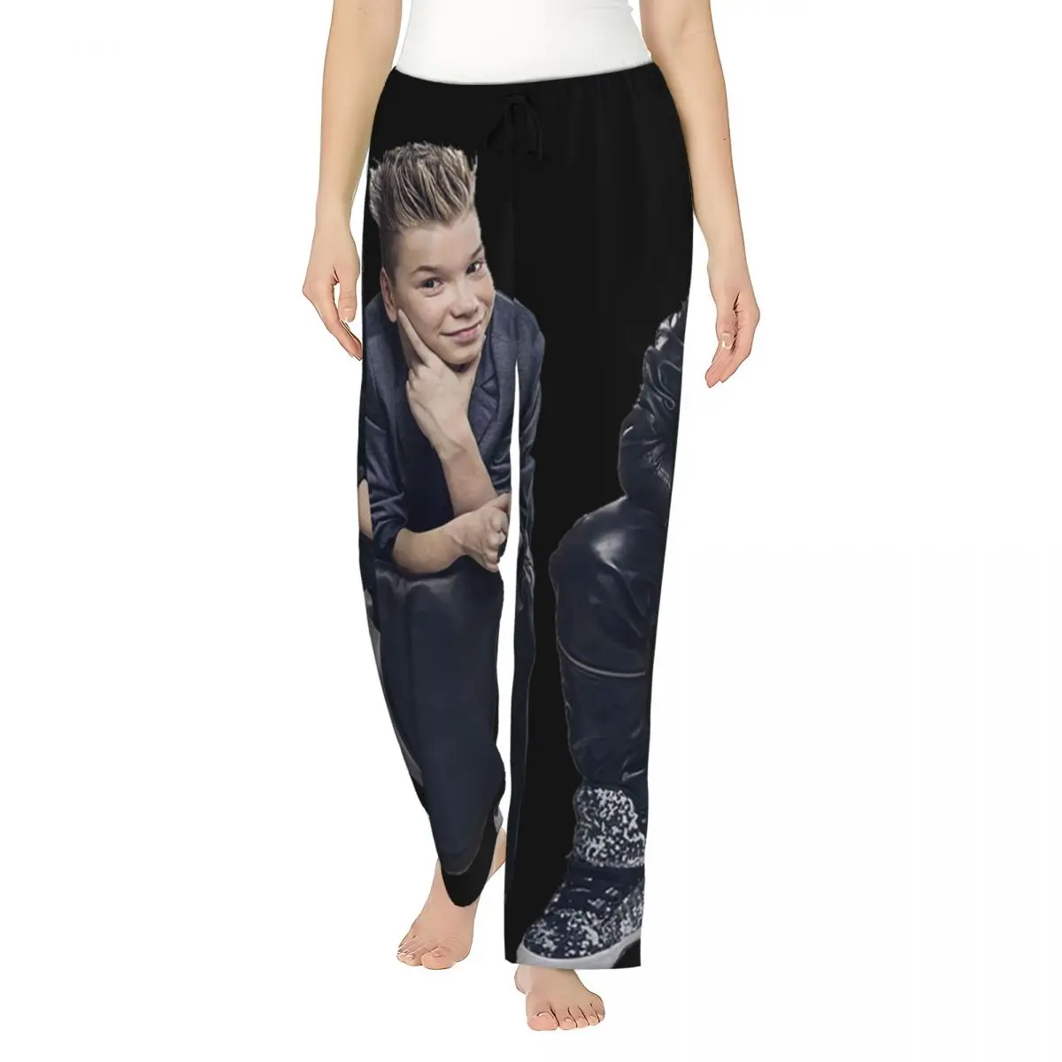 

Изготовленные на заказ Marcus And Martinus Швеция Норвегия Евровидение Женские пижамные штаны Lounge Sleep Sleepwear Низ с карманами