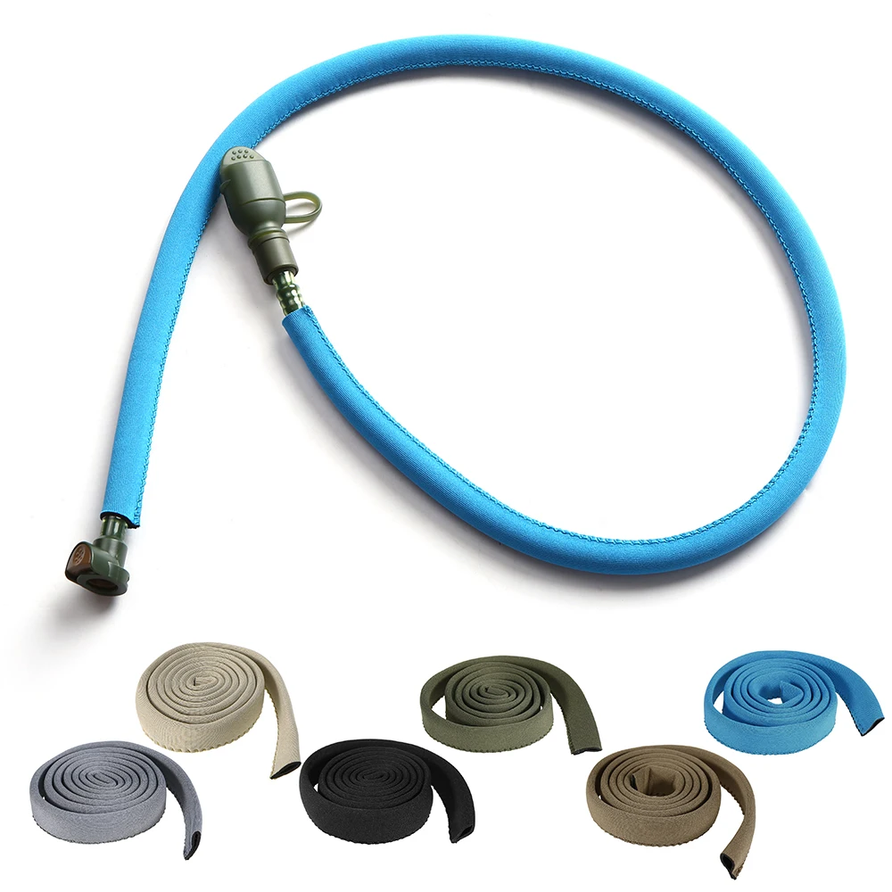 Couvercle de tube d'hydratation de vessie d'eau, manchon de tuyau d'isolation, clics thermiques