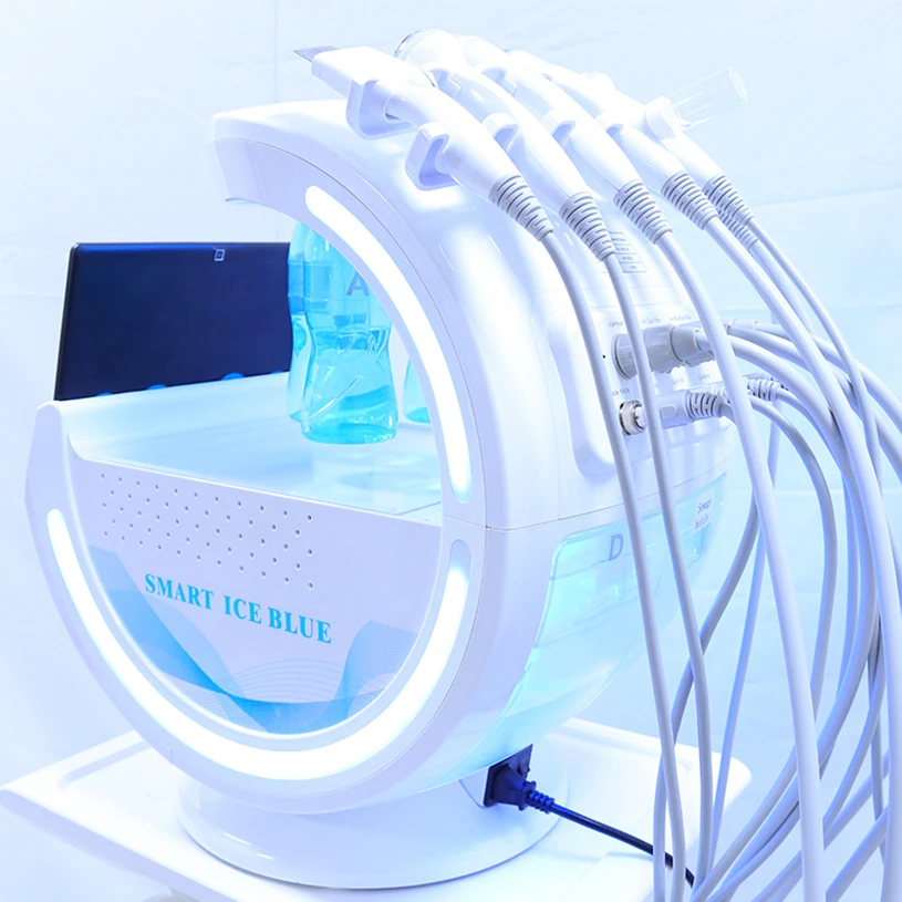 جمال الوجه الذكية هيدرو آيس بلو آلة مقبض الملحقات H2o2 أكوا قشر Hydrodermabrasion أجزاء آلة الوجه