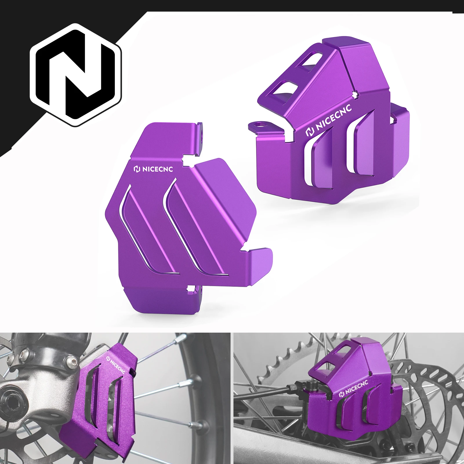 

NICECNC For Surron light bee X light bee S light bee L1E Segway X160 Segway X260 Electric Bike Front Rear Brake Caliper Guard