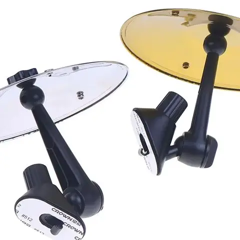 Legierung Musikalische Untertasse Auto Crash Becken Clip-On Mini Air Vent Trommel Einfach zu installieren für Fahrzeug Dekoration und Unterhaltung