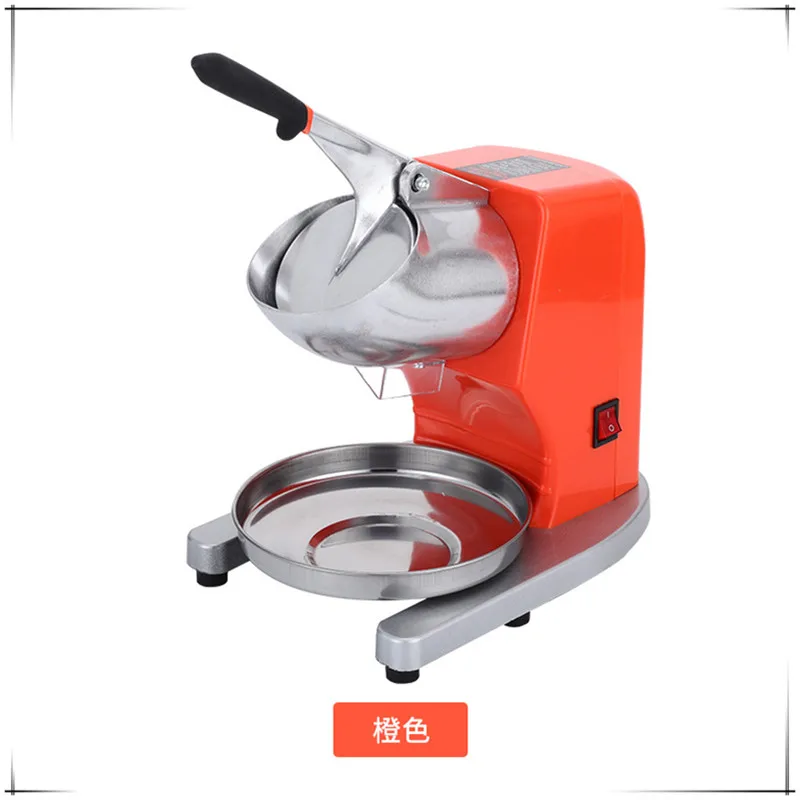 Commercial Ice Crusher Machine Automatic Small Home Ice Maker Continuous Operation for Milk Tea Shop Smoothie Bar Ice Breaker