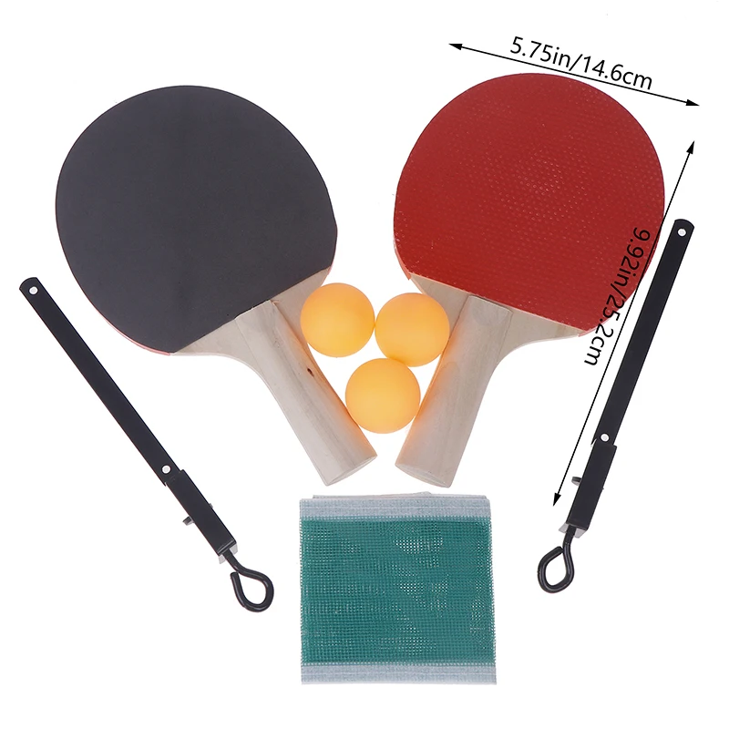 

1 стойка для пинг-понга, 2 весла для пинг-понга, 3 мяча, набор для настольного тенниса, тренировочная выдвижная сетка для пинг-понга, ракетки, мячи