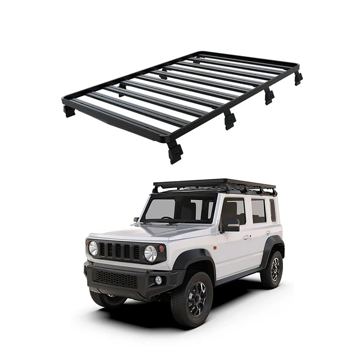 

Багажник на крышу Jimny 2023+ 5 дверей 4x4, стальной алюминиевый внедорожник, запчасти, оптовая продажа автомобиля