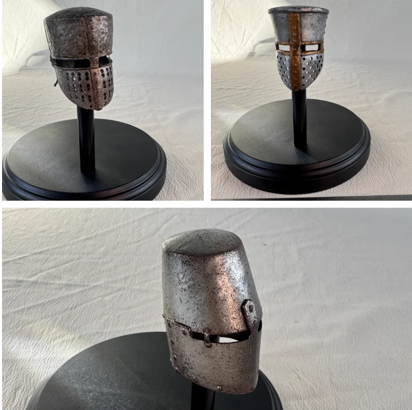 

YYDS 1/6 Scale Soldier Ancient Medieval Knight Helmet Model Toy Accessories For 12'' Action Figure Body In Stock