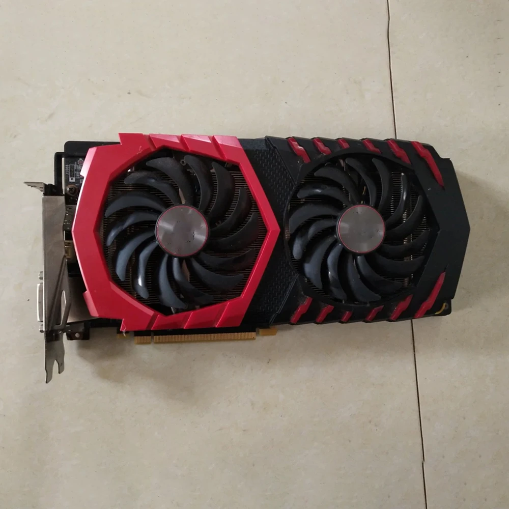 Imagem -02 - Msi Gtx 1060 Gaming x Placa Gráfica 6gb Placa de Vídeo pc Placa Gráfica Discreta Funciona Perfeitamente Alta Qualidade