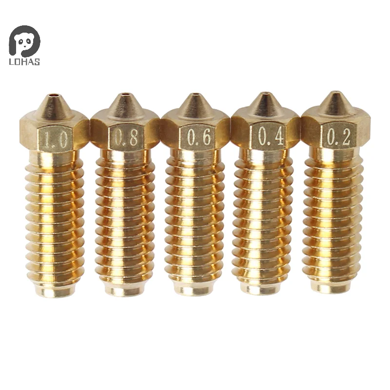 

Комбинированная насадка Hotend для Anycubic Kobra 3,2 0,4 0,6 0,8, латунная насадка из закаленной стали для Anycubic Kobra3, запасные части, аксессуары