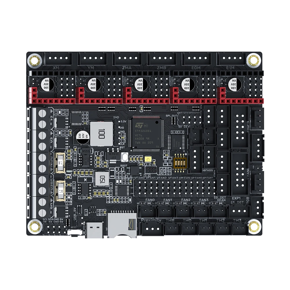 Imagem -02 - Bigtreetech-placa-mãe para Impressora 3d 32 Bit Raspberry pi Onboard Can Bus Pi4b Cb1 Tft35 e3 V3.0 V-minion V-core Onboard V1.0