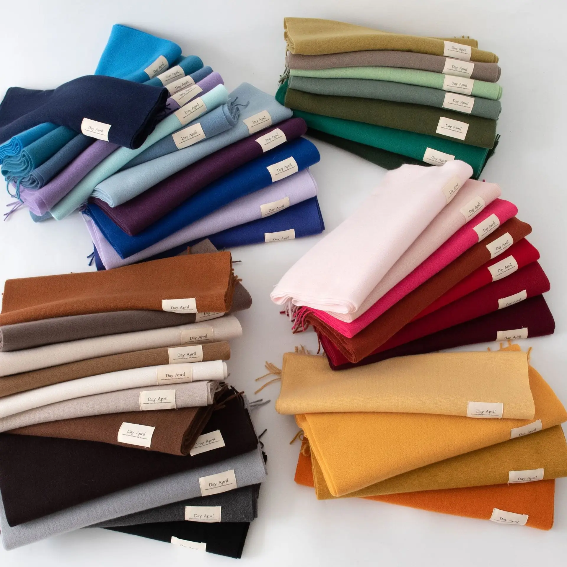 Solid Color Cashmere Wianter Warm Scarf Women Men Girls Ladies New Design Pashmina Winter Fashion Shawl Wraps Tassel Blanket