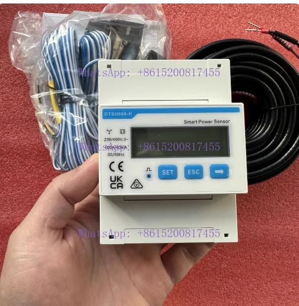 CHINT YDS70-C16 YDS60-C24 متر ل HW العاكس واحد ثلاث مراحل DIN السكك الحديدية RS485 الطاقة السلطة متر DDSU666-H DTSU666-H