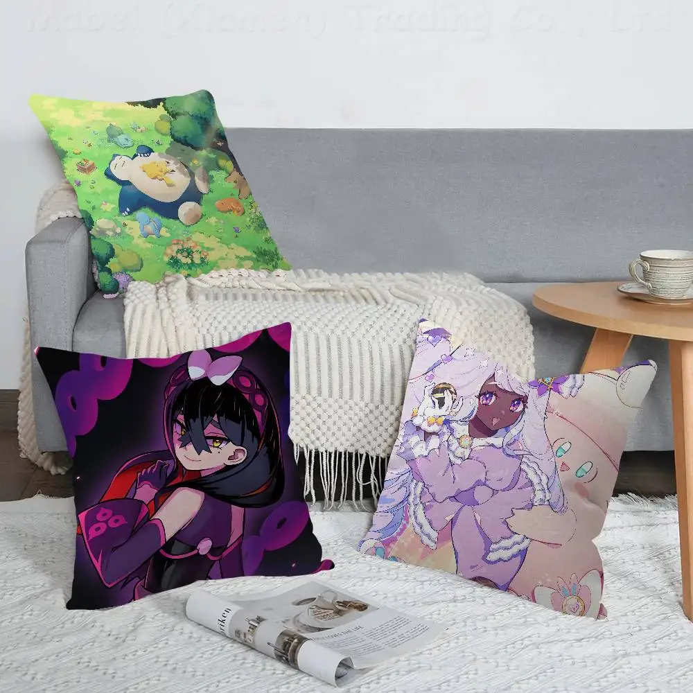 GAME Pokemon Cushion Cover 30x50 Polyester Sofa Cushions Decorative Throw Pillows Home Decoration Pillowcover