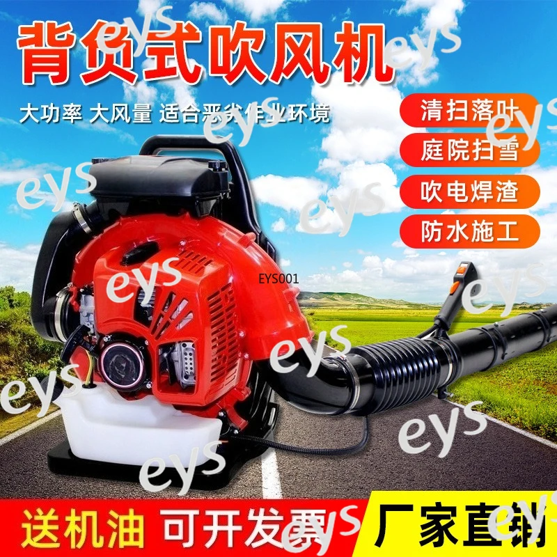 

Рюкзачная воздуходувка для уборки снега в теплицах и подметания дорог