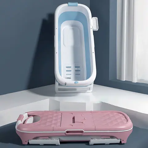 가정용 욕실 성인용 접이식 휴대용 욕조, 전신 땀 증기 두꺼운 플라스틱, 앉거나 누울 수 있는 마사지