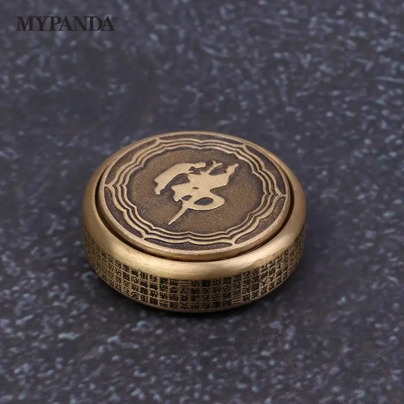 

Copper Zen Buddha Fidget Spinner Adult Metal EDC Fidget Toys ADHD Hand Spinner Antistress Toys Anxiety Stress Relief Desk Toys