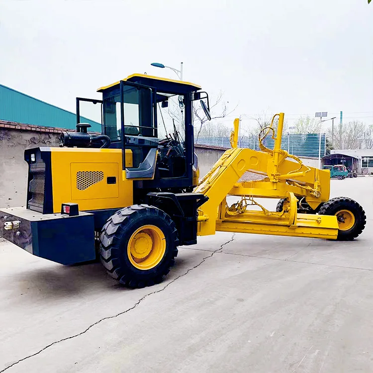 CIF Prezzo Macchinari stradali 100HP Mini Livellatore 5Ton Potenza Nuovo tipo Attrezzatura compatta per la costruzione stradale