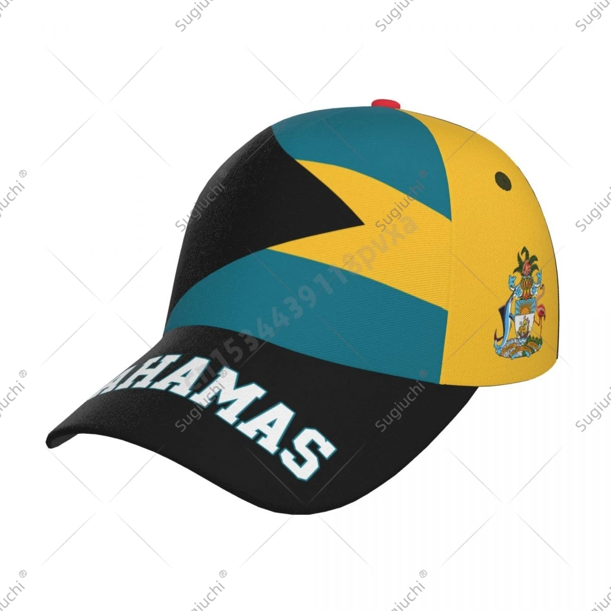 Bahamas Flag Bahamian Adult Baseball Cap Patriotic Hat for Baseball Soccer Fans Men Women