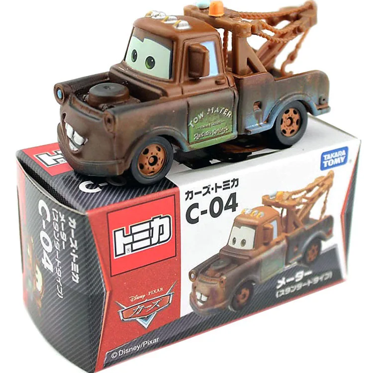 TAKARA TOMY TOMICA Cars Lightning Mcqueen Mater Dinoco 43 95 Alloy Model Car Vehicles Kids Children Toys Gift