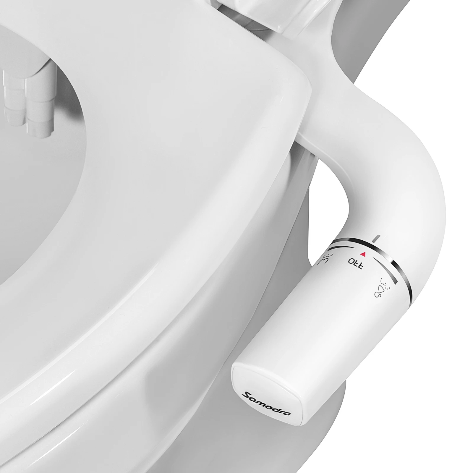 SAMODRA Rechts/Links Hand Toitet Bidet Sprayer Nicht Elektrische Dual Düse Bidet Wc-sitz Hygienische Dusche Für Badezimmer zubehör