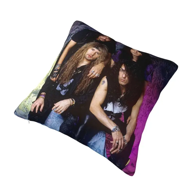 Custom Kiss Rock Roll Cushion Cover Gorgeous Metal Heavy Band Velvet Nordic Pillows