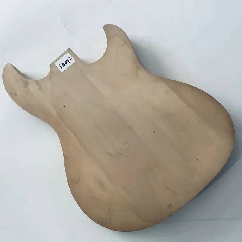 JB042 Сырье для корпуса электрогитары, незаконченный из твердой ольхи для гитары, часть «сделай сам», индивидуальный заказ, незаконченный, без красок JB042 Сырье для корпуса электрогитары, незаконченный из твердой ольхи для гитары, часть «сделай сам», индивидуальный заказ, незаконченный, без красок