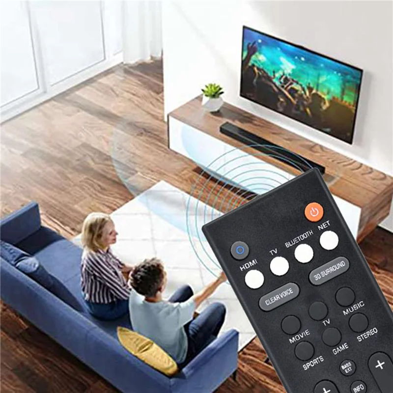 3X المتكلم التحكم عن بعد لياماها YAS-209 YAS-109 صدى جدار الصوت التحكم عن بعد استبدال ATS-2090