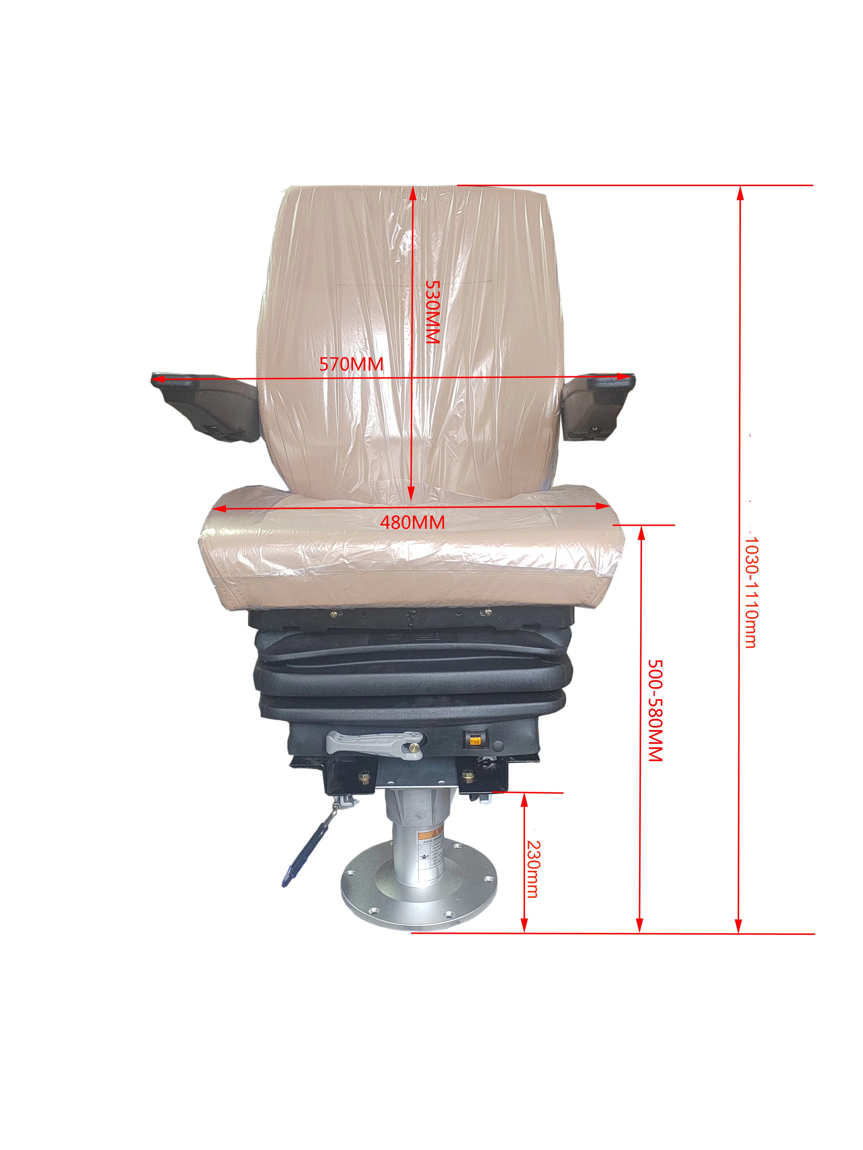 Airow auto Deluxe Pontoon Boat Furniture Pontoon Sofa Pontoon Boat Seat With Rotational Molded Process