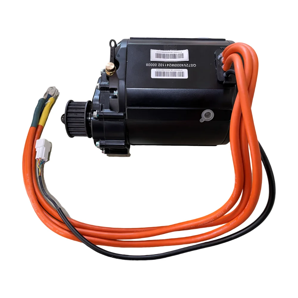 138 90H V3 72V Brushless 4000W Mid-drive Motor with Gearbox IP67 Waterproof for Electric Dirt Bike