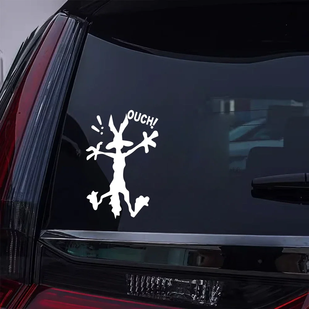 1 قطعة أرنب مقاوم للماء الشارات ملصقات السيارات لنافذة السيارة الوفير محرك الكمبيوتر المحمول الفينيل ملصقات الديكور اكسسوارات السيارات التصميم #3