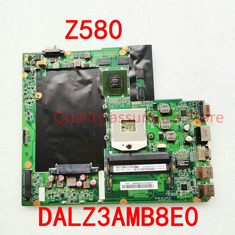 For Lenovo Z580 Laptop Motherboard DALZ3AMB8E0 Mainboard LZ3A Main board N13P-GLR-A1 HM76 DDR3