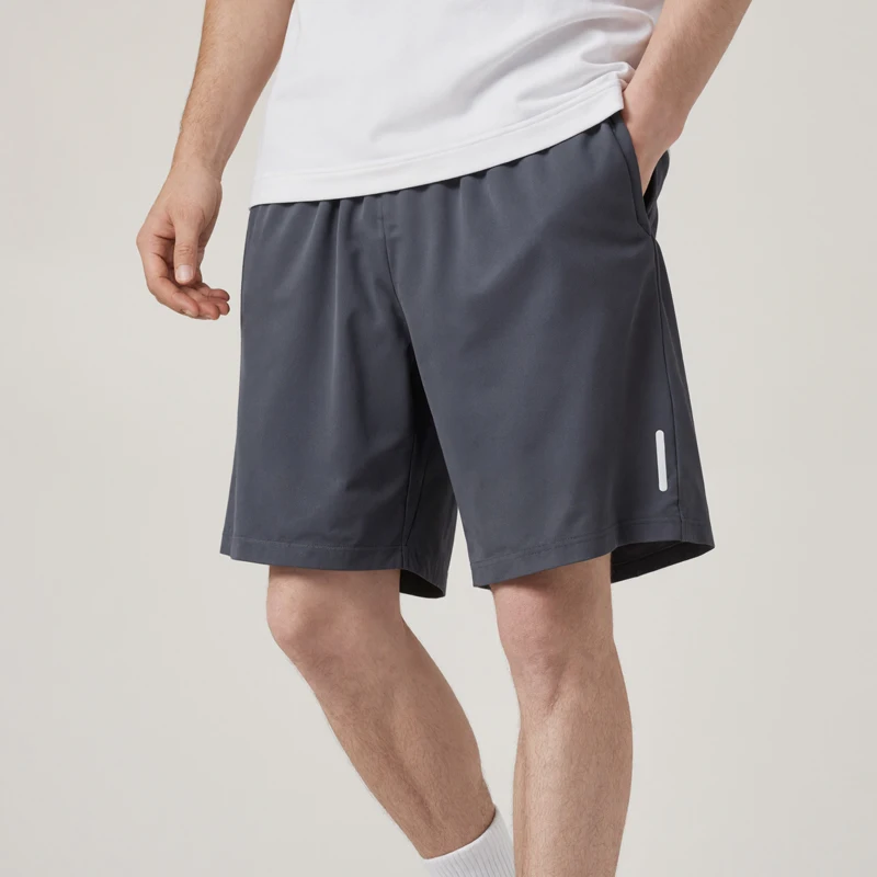

Elastic Casual Shorts Men Running Jogging Men's Shorts Breathable Quick Dry Fashion Board Shorts Male Summer Solid Color Bottom
