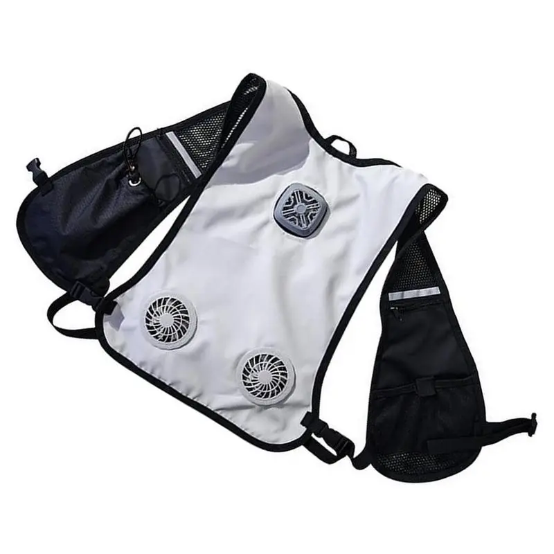 For Summer For Workers, 1PC Semiconductor Refrigeration Cooling Vest For Construction Safety Workwear, Air Cooling Work Vest