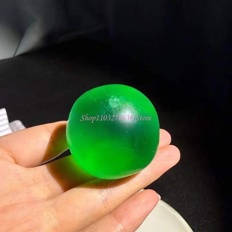 R6FD Pocket Sized 4cm Pinch Stress Ball Soft Round Look Fidgety Toy Kids Prize For ADHD Autism Anxiety Relief