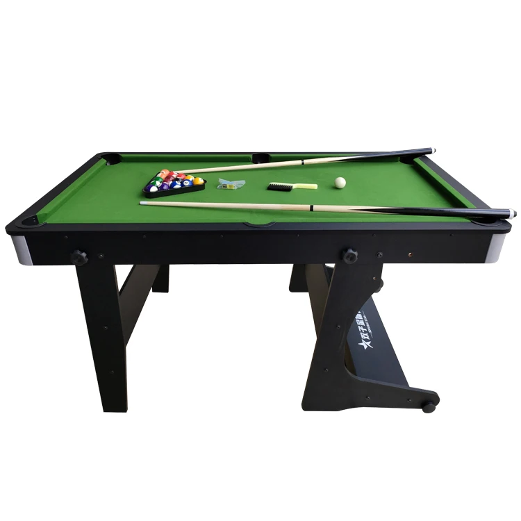 

Cheap Home Use Folding Mini Billiard Pool Table with Wheels