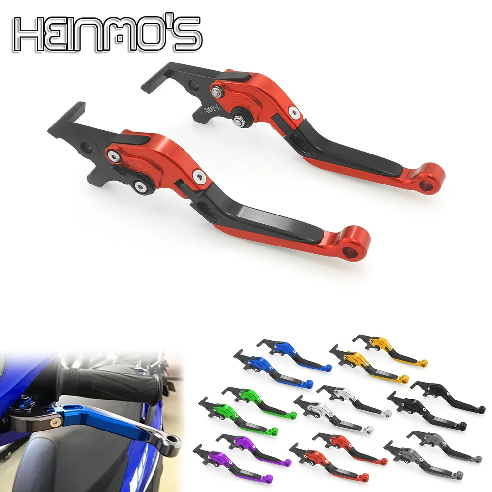 

For Yamaha XMAX 300 XMAX 250 2022-2024 Motorcycle Adjustable Folding Extendable Brake Clutch Levers Handle Bar Accessories