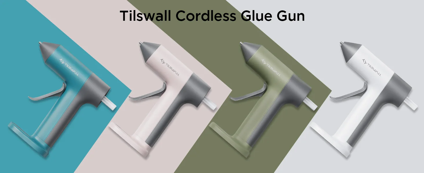 Electric Hot Melt Glue Gun 30s Fast Heating Cordless Glue Gun With 20pcs Glue Sticks 2000mAh Type-C Rechargeable Hot Melt Glue Gun 1.7mm Precision Nozzle For DIY Craft Home Repair Quick Repairs