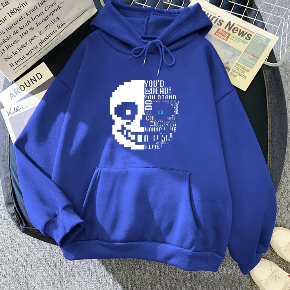 Sans Papyrus New Hoodies for Autumn/Winter Undertale Sweatshirt with Hooded Women/men Clothing Moletom Feminino Unisex Pullovers