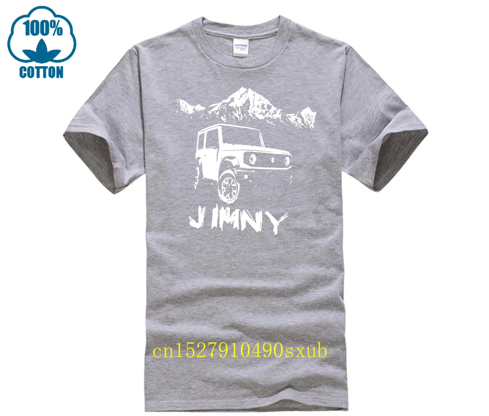 Jimny Round Neck Short Sleeve Tee Shirts Exercise Men\'s Choose Shirts Cotton Spandex O Neck Tee Shirt New Style TEE