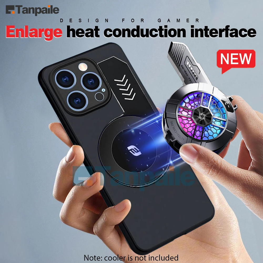 

Cooling Case for iphone 16 Pro Max Plus 16e 15 14 13 12 Mini 11 XR XS S 7 8 SE Case Soft Silicone Shockproof Gaming Funda