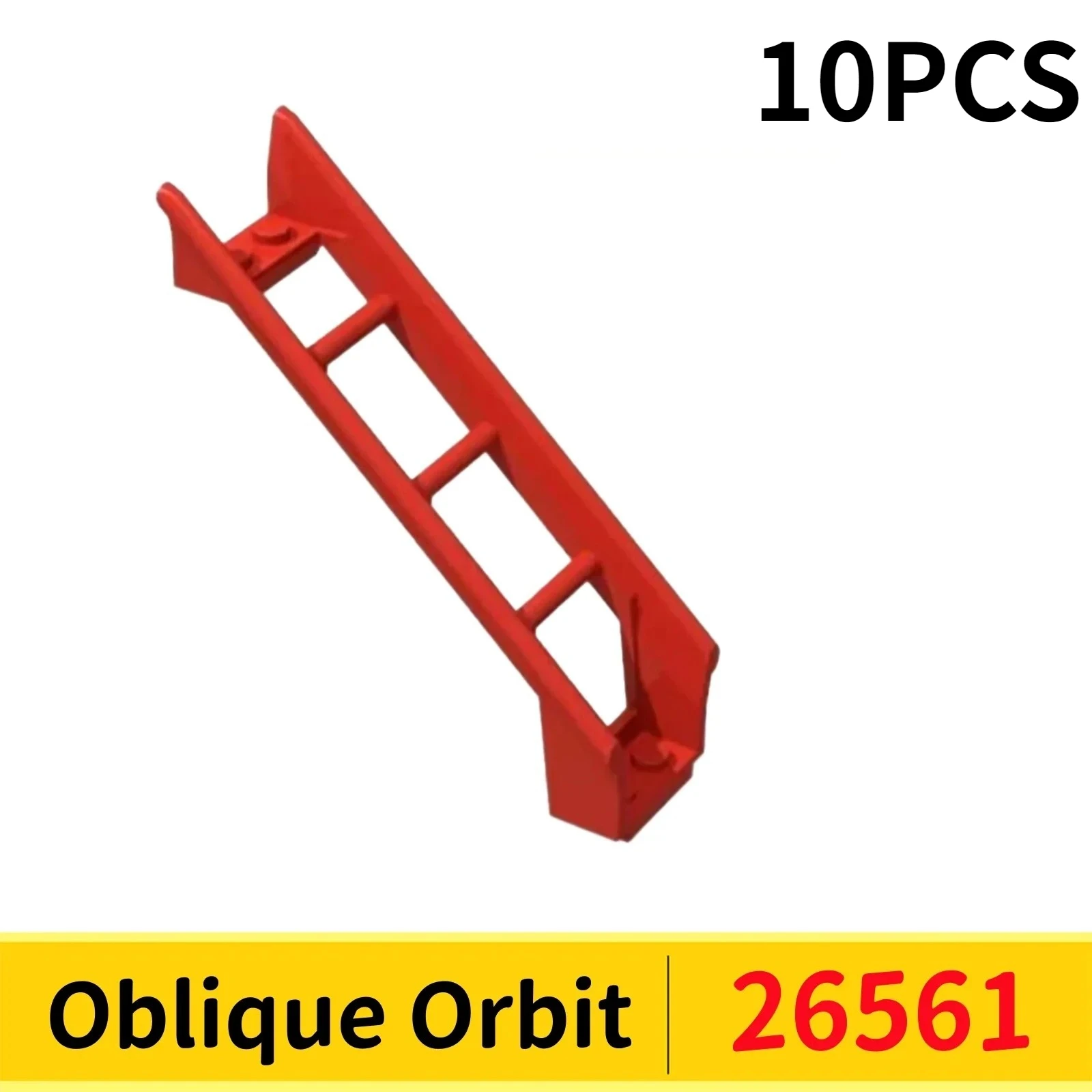 10PCS Track Achterbahn Eisenbahn Stadt Zug Technische Teil Bausteine Geschenk für Kinder Kompatibel Leduo 26022 25059 25061