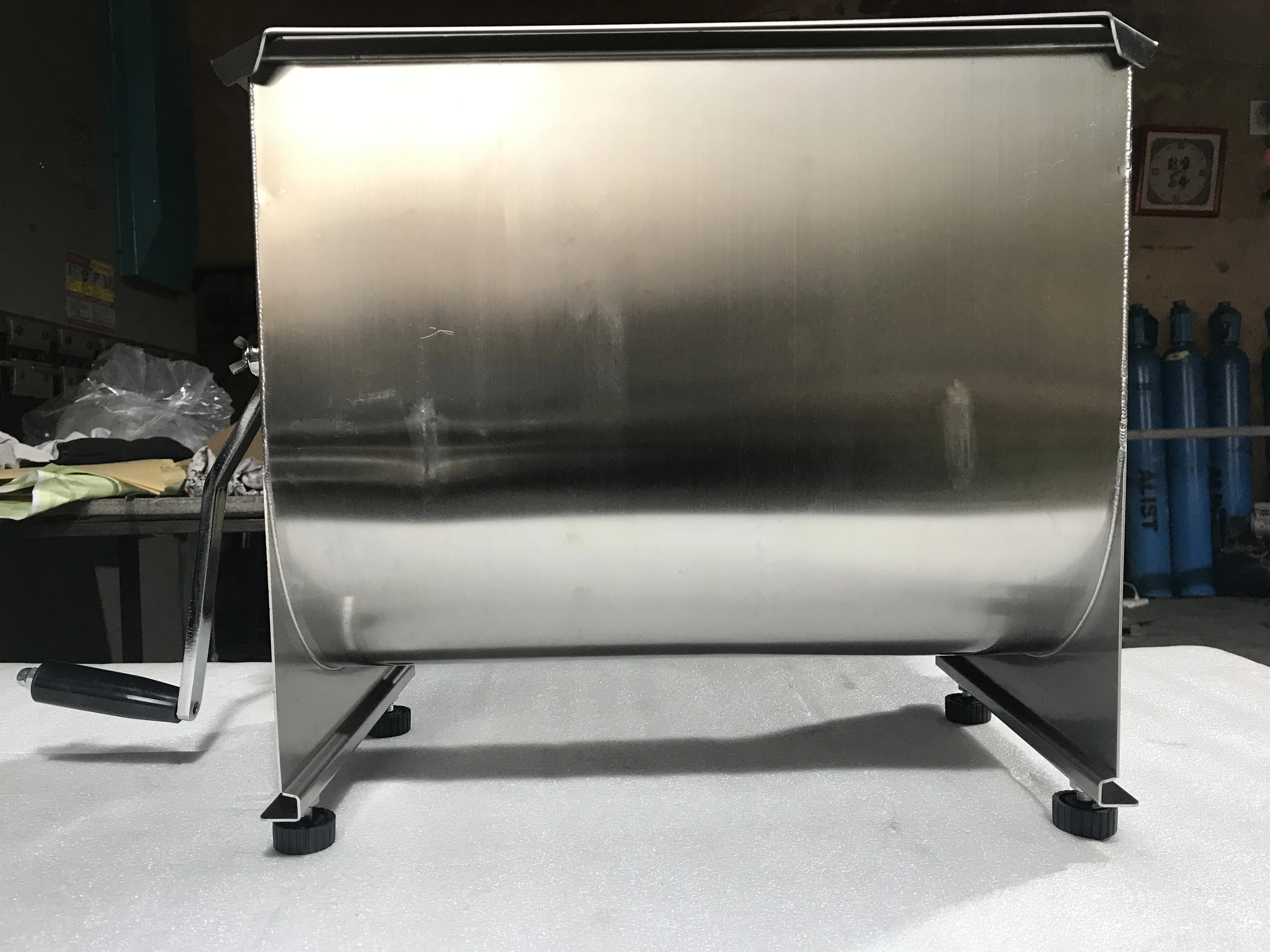 20L food Grade Stainless Steel Manual Meat Mixer