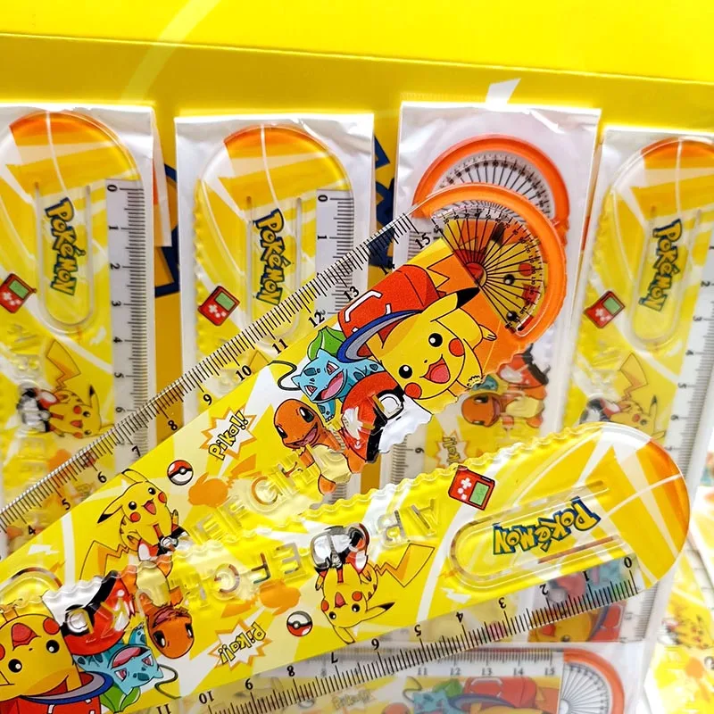 Imagem -04 - Desenhos Animados Pokémon Bookmark Régua Pikachu Bookmark para Livros Escritório e Material Escolar Papelaria Gift 30 Pcs Lot