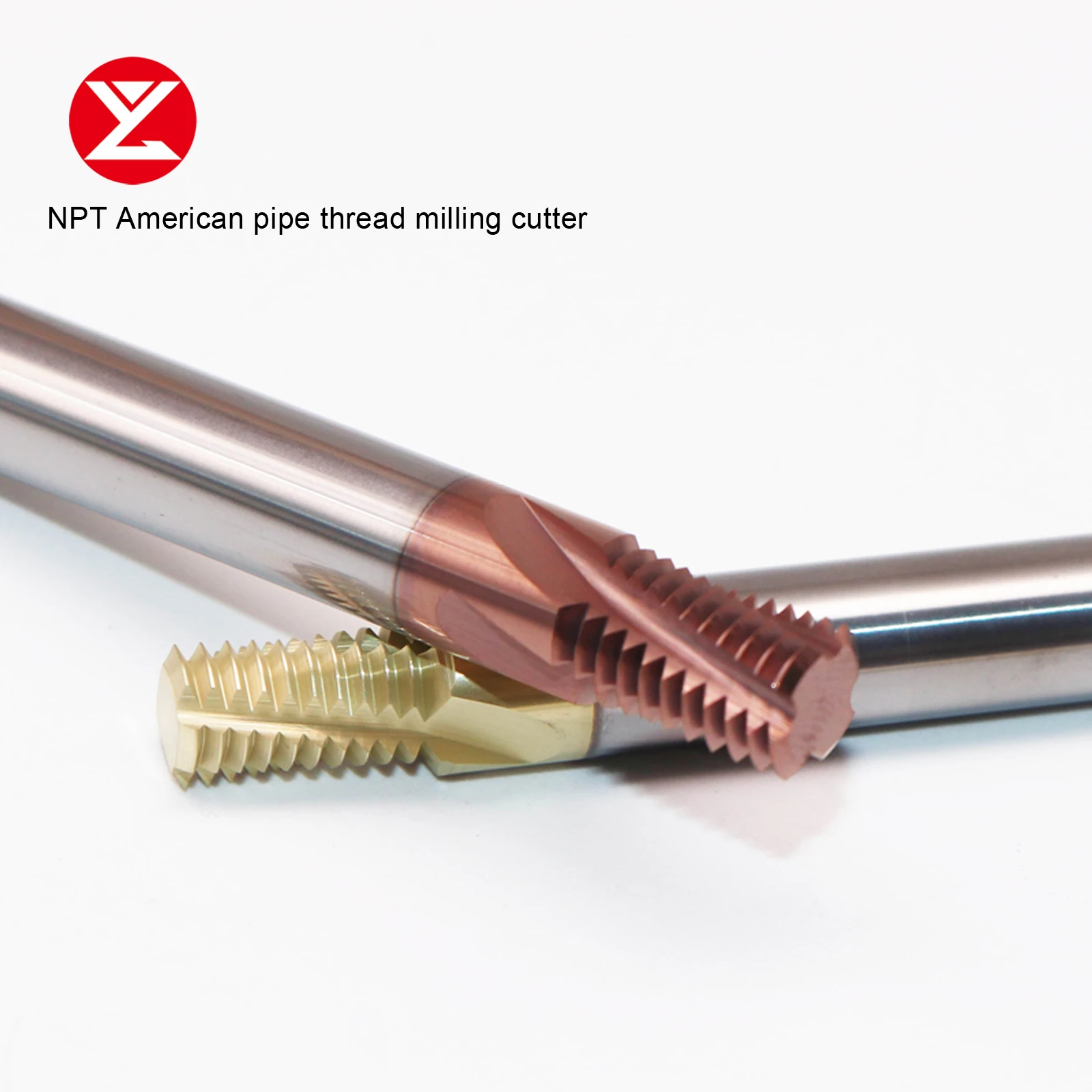 HRC68 Solid Carbide NPT NPTF Full Teeth Thread Milling Cutter tools Tungsten Steel End Mill Machining For Steel