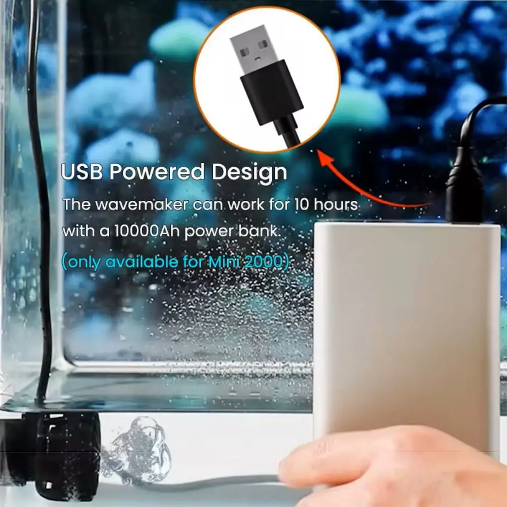 ZKSJ-Mini Slim Ultra Quiet DC USB Powered Aquarium Wavemaker Pump ZKSJ-Mini Slim Ultra Quiet DC USB Powered Aquarium Wavemaker Pump