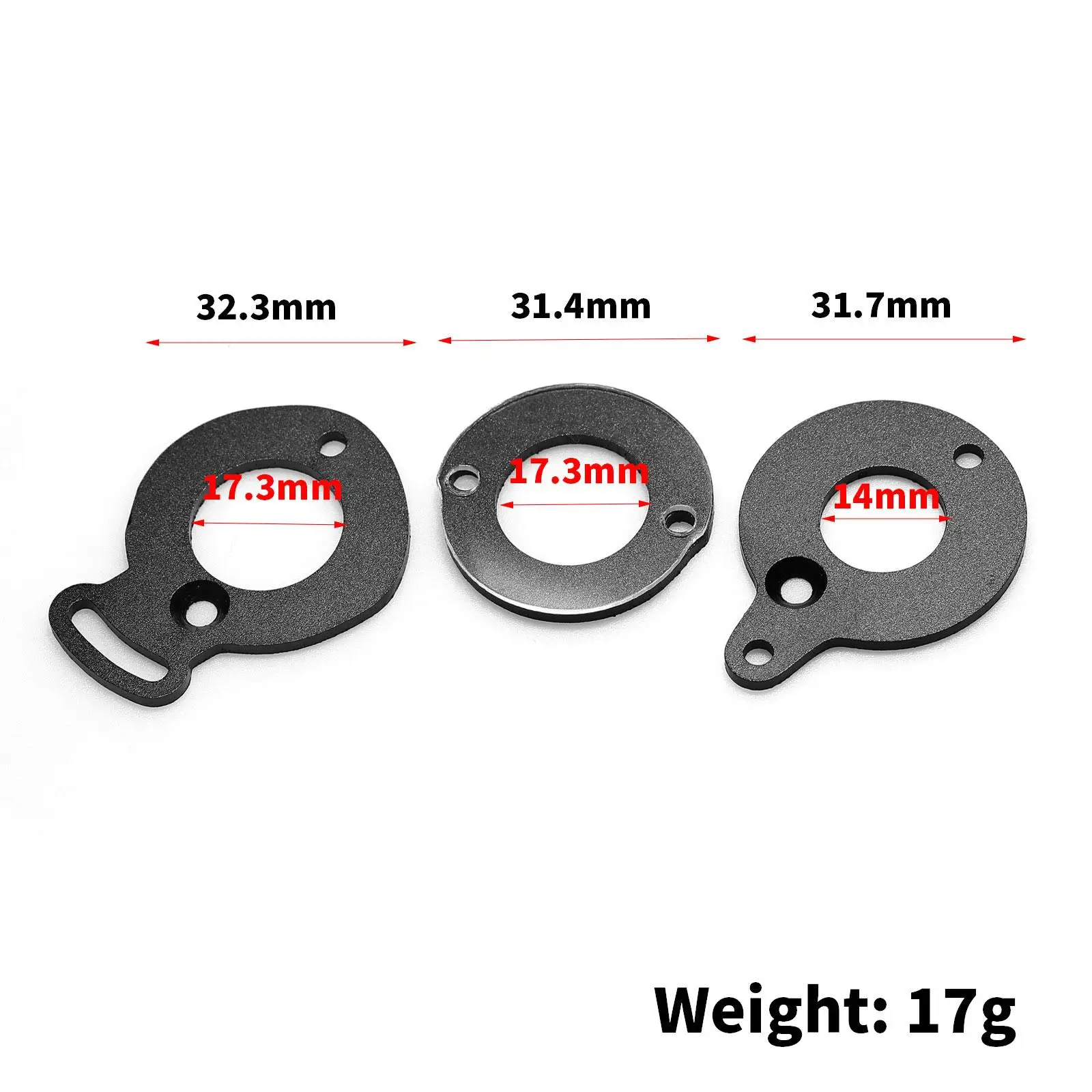 

RC Quick Adjust Motor Mount Kit 1: 10 Only 17G Aluminum Upgrade for CW-01 Accessories Lightweight Easily Install Sturdy