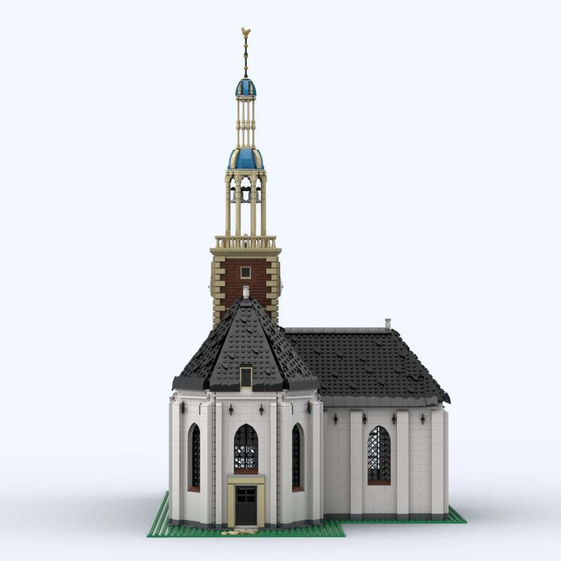 5272 ピース MOC スピーケ グロンingen 教会、オランダの教会建築、素晴らしい職人技、建築愛好家に最適