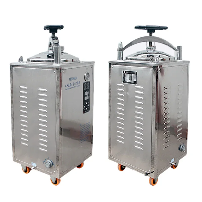 Vertical Autoclave Food Back Pressure High Temperature Sterilizer Laboratory Sterilization Pressure Steam Sterilizer