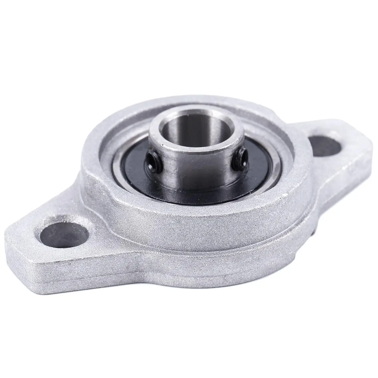 KFL000 Bore Inner 10mm Flange Ball Mounted Pillow Block Bearings